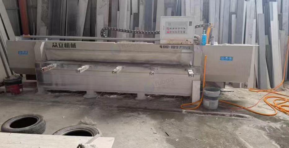 南阳地区工厂处理环保除尘机、水刀切割机、倒角机、空压机、桥切机等石材加工设备