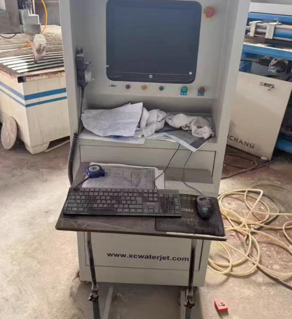 南阳地区工厂处理环保除尘机、水刀切割机、倒角机、空压机、桥切机等石材加工设备