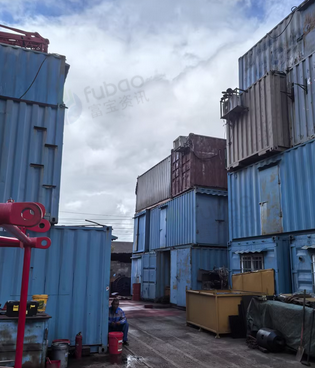 上海地区处理集装箱一批