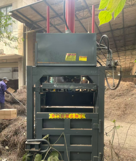 益阳地区工厂处理20吨单缸压包机