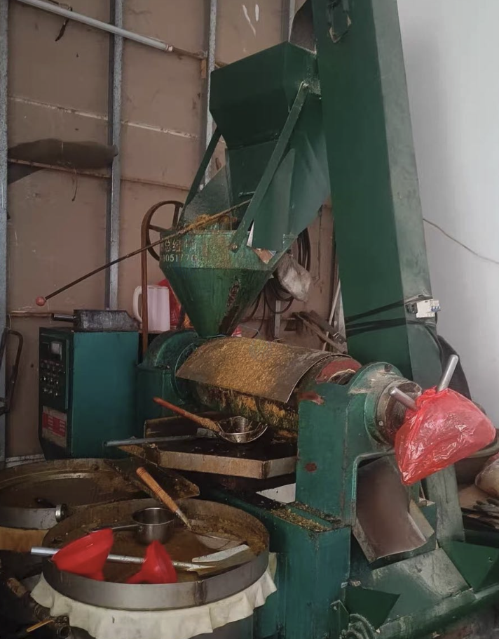 驻马店地区处理广鑫120榨油机