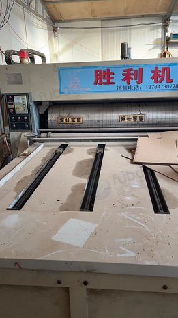 沧州地区处理胜利机械水墨瓦楞纸板印刷分压切角开槽机