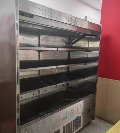 榆林地区店铺处理冷鲜柜、收银机、椅子等