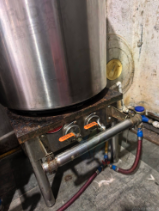 南平地区处理2个加厚翅片节能汤桶和2个矮脚双环液化气灶