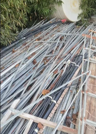 泰州地区处理大棚钢管一批