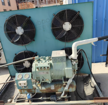 威海地区处理3台比泽尔机 9台风机