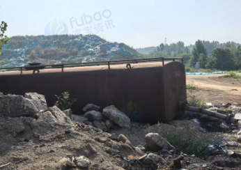 济南地区处理2个长方形水罐