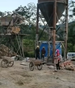 文山地区处理750搅拌机、100吨水泥罐、全自动控制柜