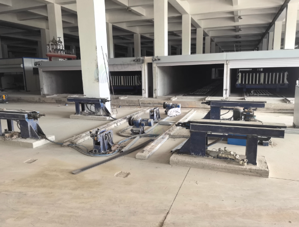 定安地区工厂处理全自动陶粒板生产线