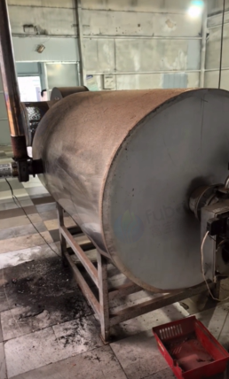 淄博地区个人处理28万大卡液化气燃烧机 纯净风热风炉 爆米花筛选去皮机