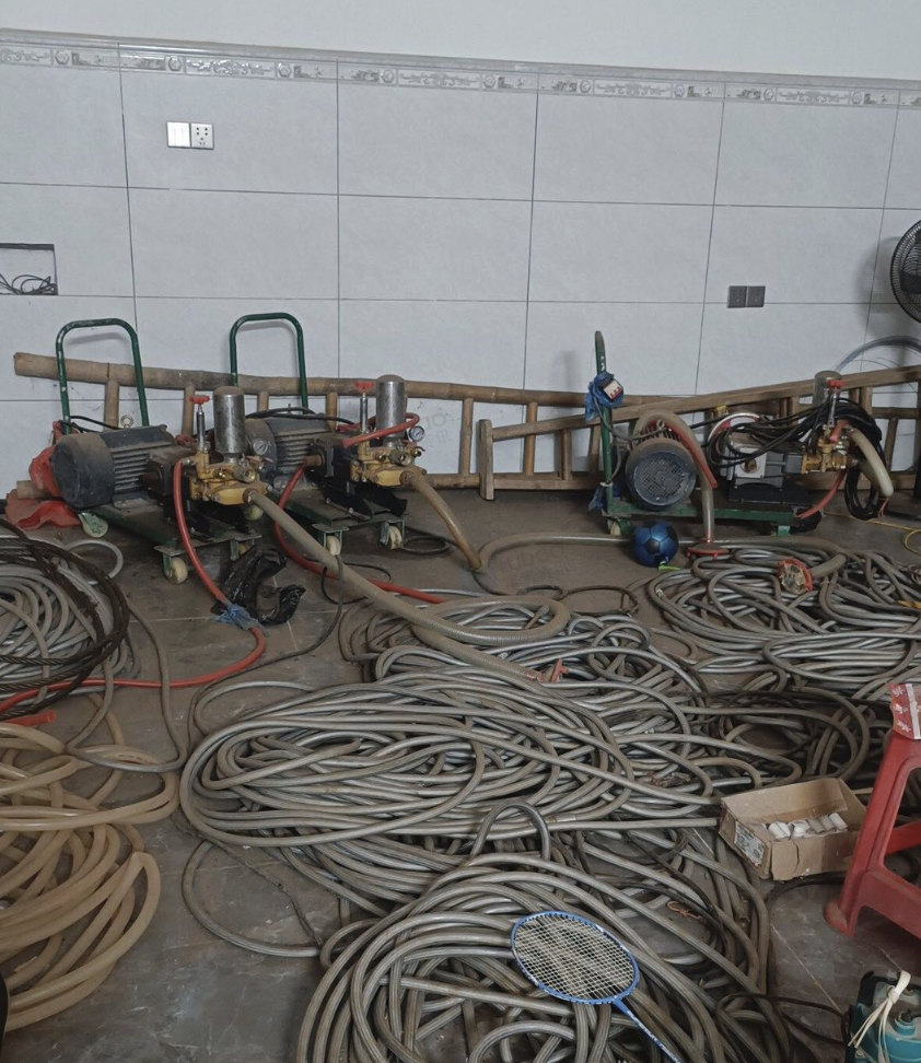 澄迈地区处理3台高压清洗机