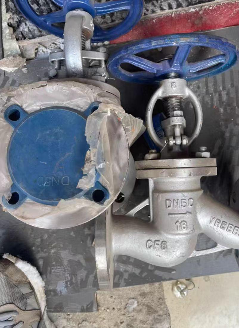 许昌地区处理手锤、气管、手提式送风机、截止阀、吊带、手拉葫芦、脚手架、围挡围架等