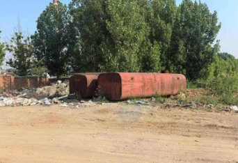 济南地区处理2个长方形水罐