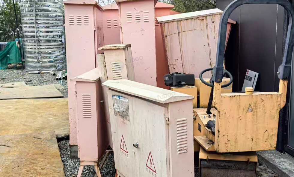 成都地区处理一二三级柜，降水开关箱，PE管，电缆线等