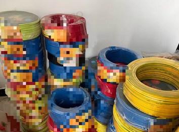 保定地区处理工程剩余电线