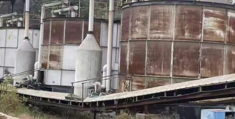 天水地区厂地到期处理翻抛机、120立方发酵罐