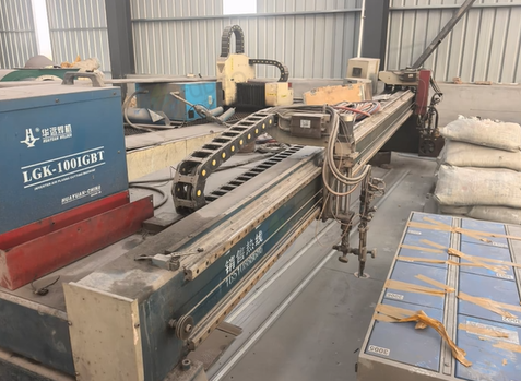 济南地区处理剪板机 数控火焰切割机 32吨龙门吊