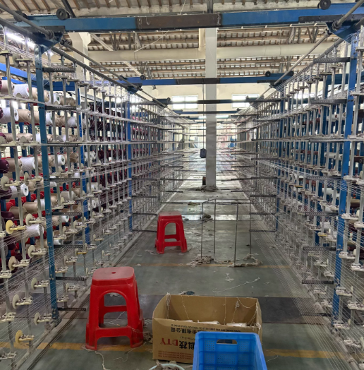 苏州地区工厂处理整经机