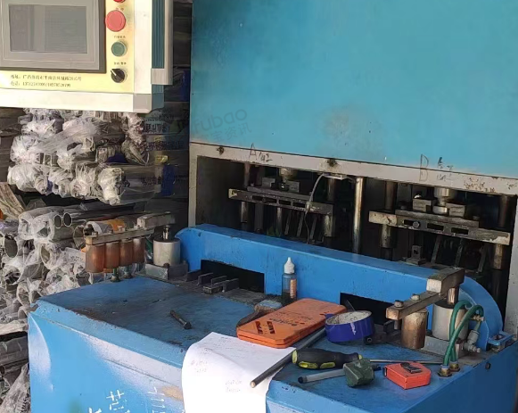 梅州地区闲置处理数控双缸冲孔机