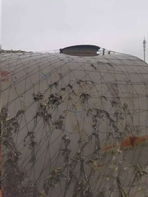 金华地区处理油罐