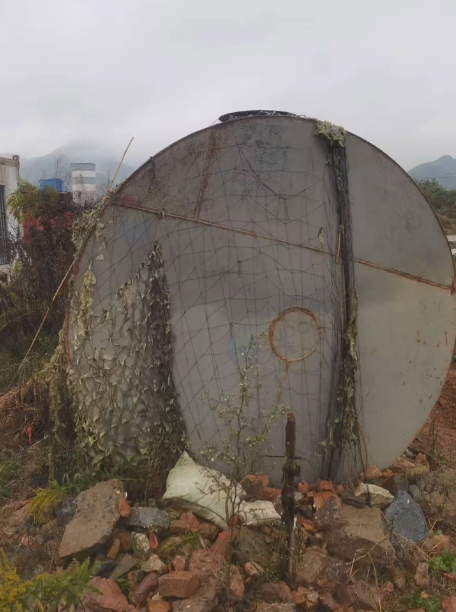 金华地区处理油罐