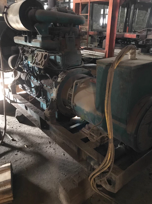 鄂州地区公司处理发电机120KW