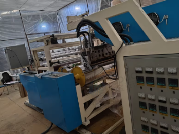 聊城地区处理自用18年昌龙兴高速薄膜复卷机 自动缠绕膜机