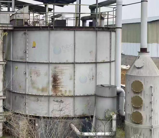 天水地区厂地到期处理翻抛机、120立方发酵罐