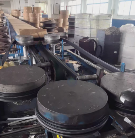 重庆地区公司处理包覆式密封条生产线