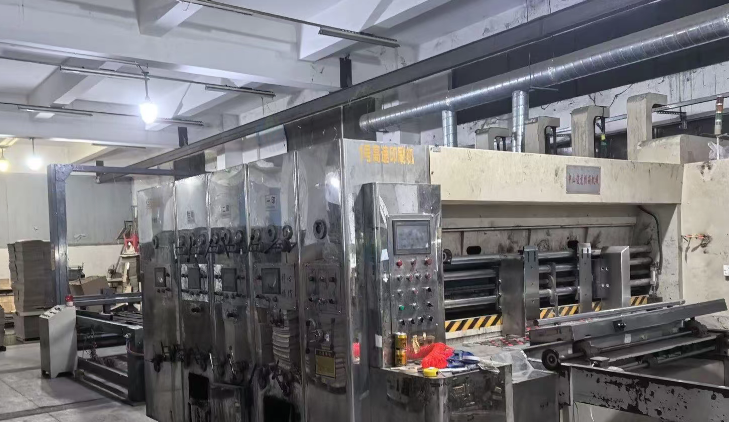 深圳地区处理前缘送纸双色免版开槽印刷机