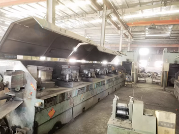 天津地区处理拉丝机品牌赏欣6+15+1象鼻子收线、球化炉整厂设备