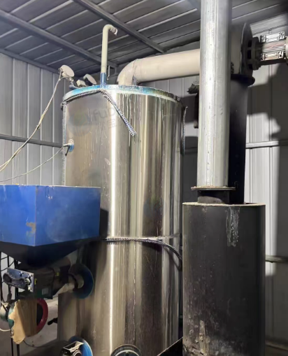 延安地区处理蒸汽发生器、7.5千瓦变频螺杆机、储气罐、工业负压风机