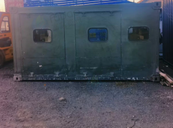 青岛地区处理全铝住人方舱