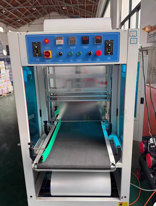 上海地区处理全自动热缩膜包装机袖口套膜机