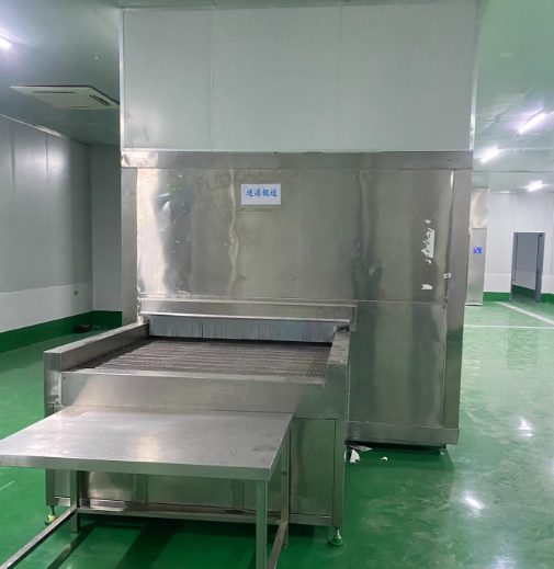 苏州地区工厂处理17米速冻隧道