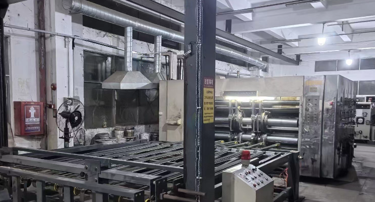 深圳地区处理前缘送纸双色免版开槽印刷机