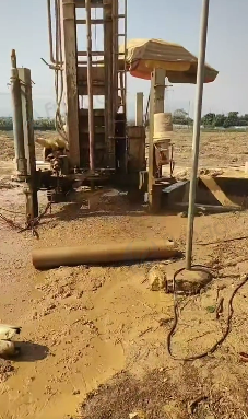 贺州地区处理350钻机、空压机