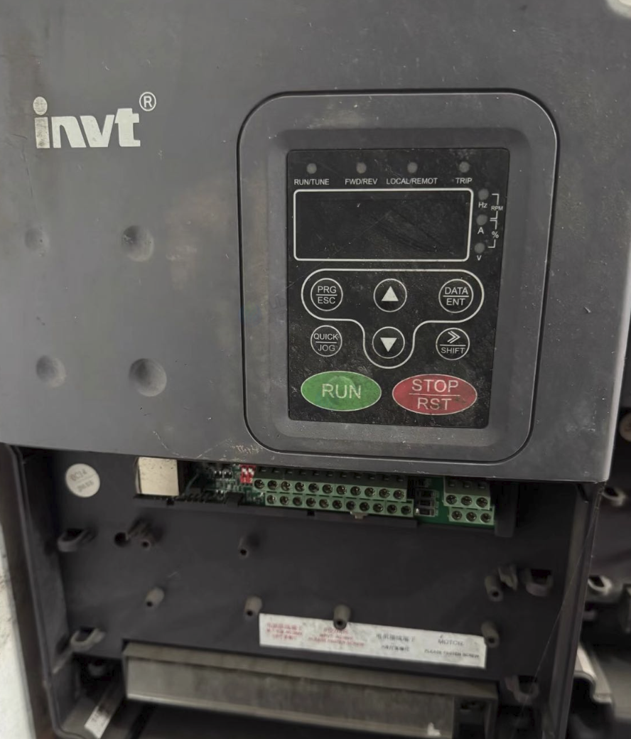 （已售重庆地区处理16台英威腾变频器