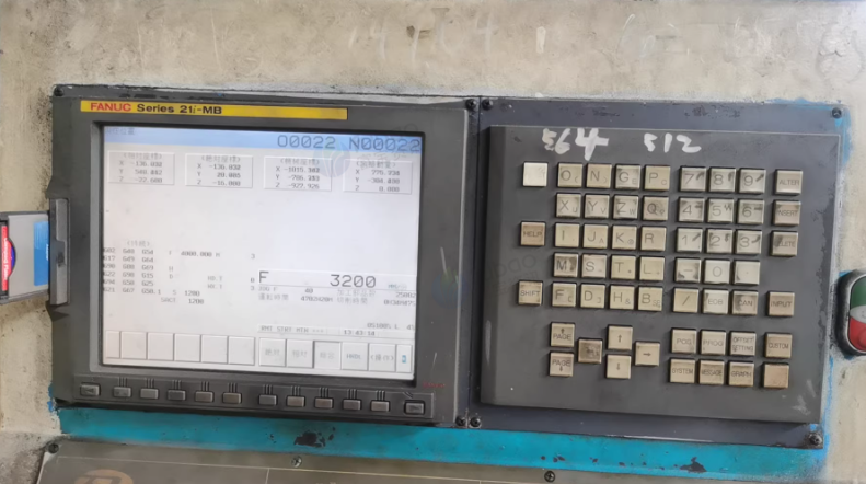 无锡地区工厂处理3219台湾大立原装数控龙门机床