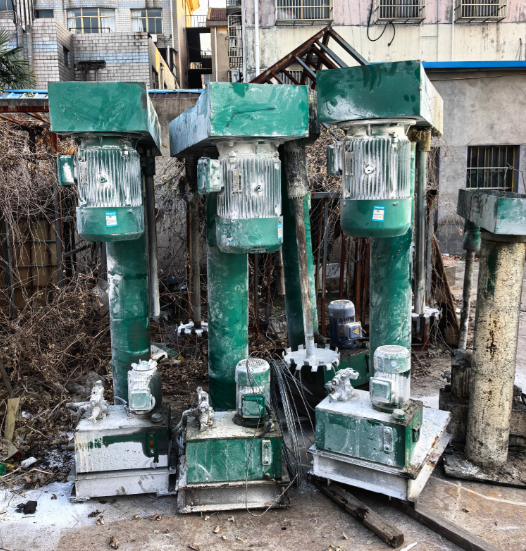 无锡地区工厂处理15KW分散机4台