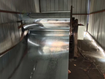 烟台地区处理17年风管加工Ⅱ线