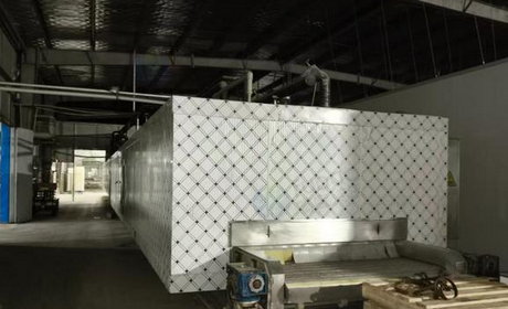 孝感地区处理食品速冻隧道