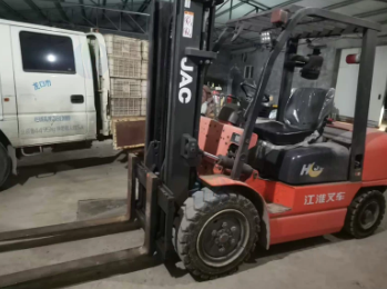 烟台地区个人处理3米德凯隆复卷机 3吨叉车