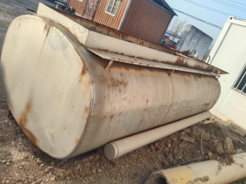 枣庄地区处理6方油罐