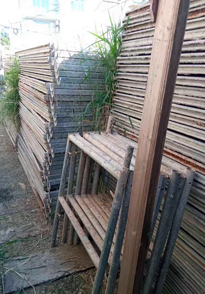 莆田地区处理外墙用脚手架200套