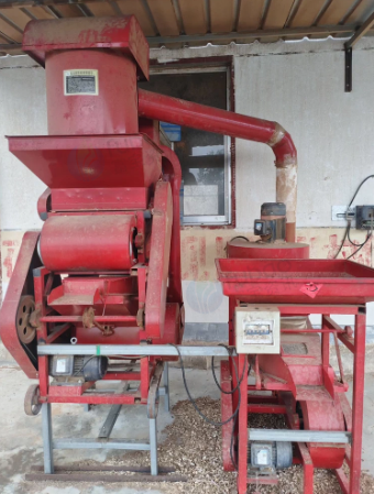 临沂地区油坊处理液压榨油机 磨糁机 脱壳机 导热油锅 油桶