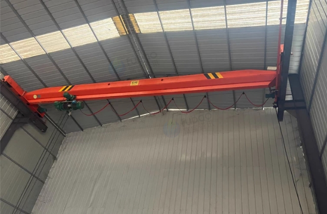 绵阳地区处理5吨、跨度11.5米单梁起重机、带电机