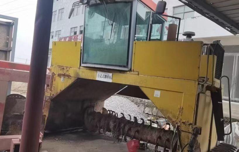 天水地区厂地到期处理翻抛机、120立方发酵罐