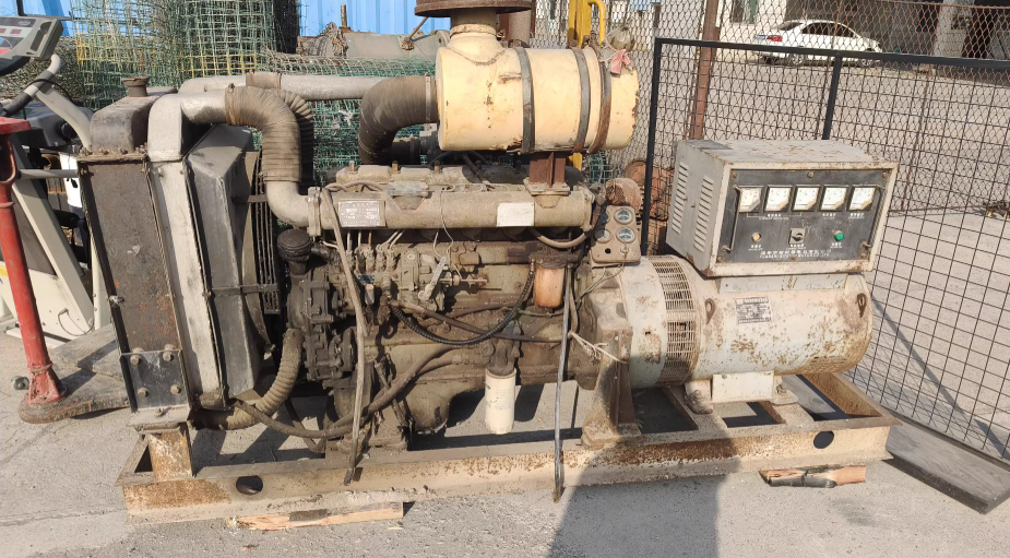 淄博地区工厂处理100KW发电机组