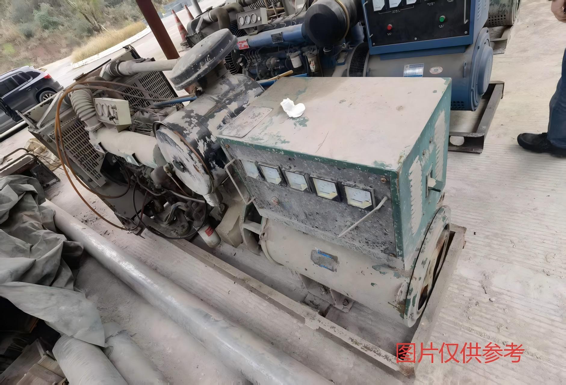 3月2日重庆綦江道路材料公司150KW柴油发电机组一台转让公告